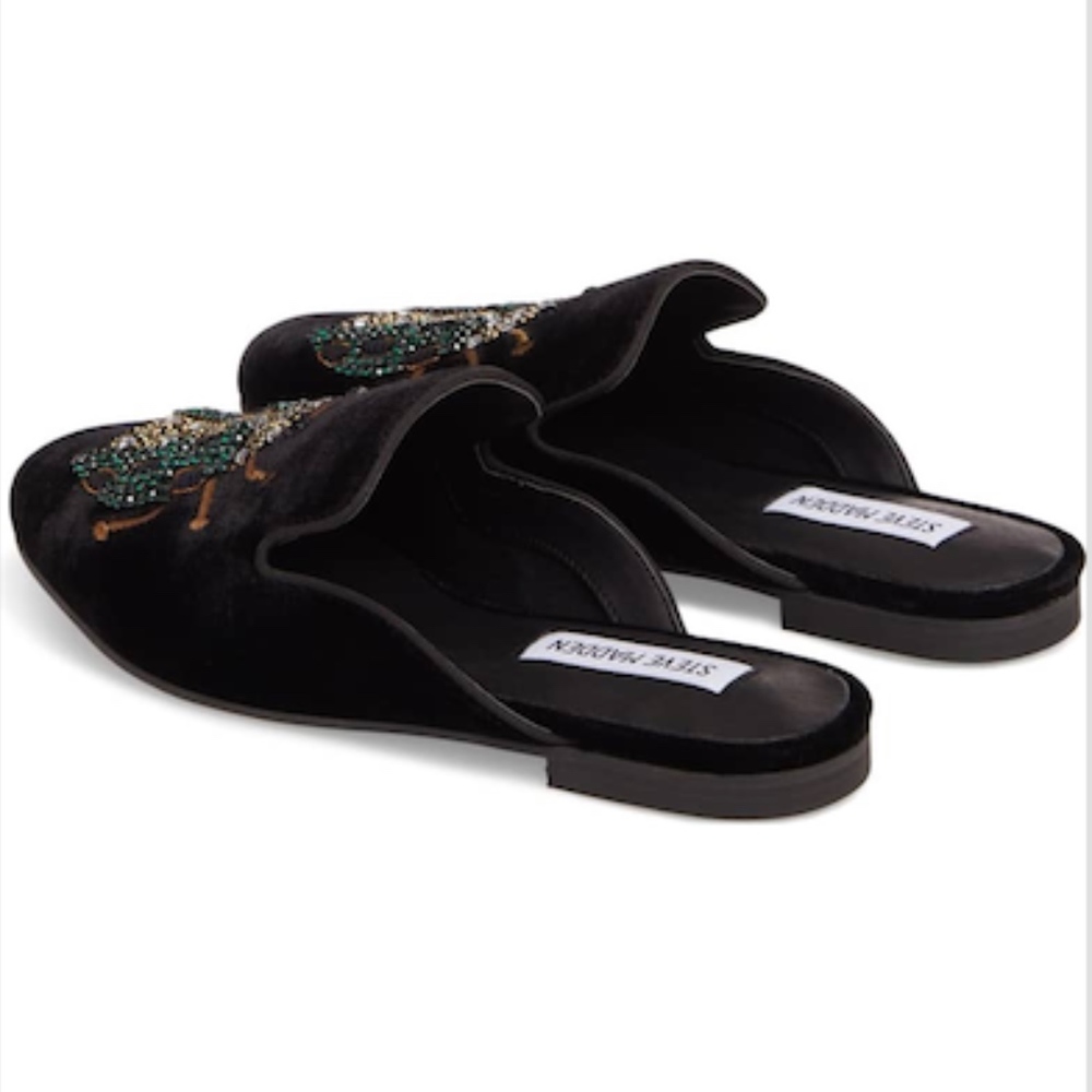 Super Cute! Steve Madden Hugh Embellished Mule - Picture 5 of 8